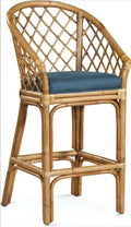 Kent Indoor Rattan Counterstool Natural Wicker Counter Height Bar Chair