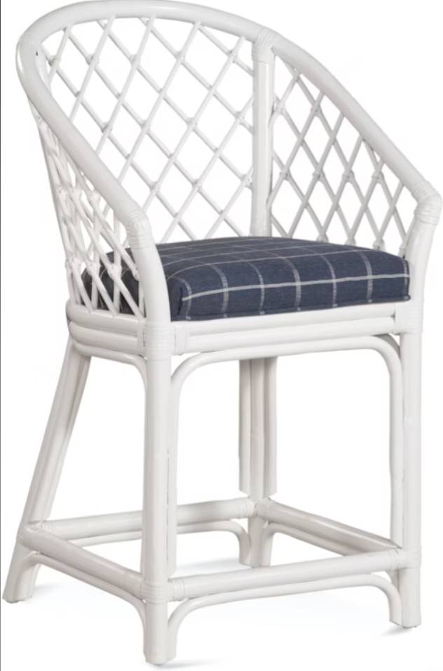 Kent Indoor Rattan Counterstool Natural Wicker Counter Height Bar Chair
