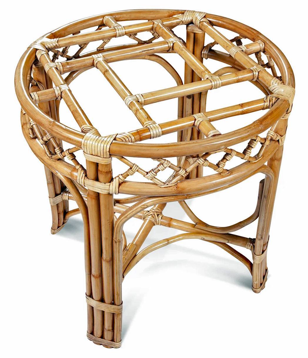 Rattan Wicker Dining Armchair Natural Java Finish Colorful Striped Cushion Indoor